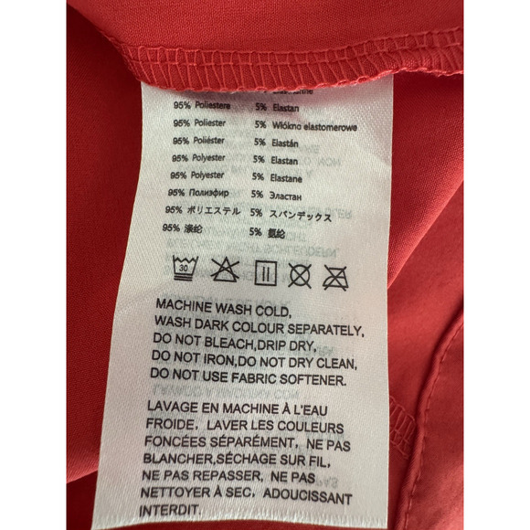 Little Donkey Andy Jacket Convertible Vest Large Cycling Golf Outdoor Red UPF 50 - Picture 12 of 12